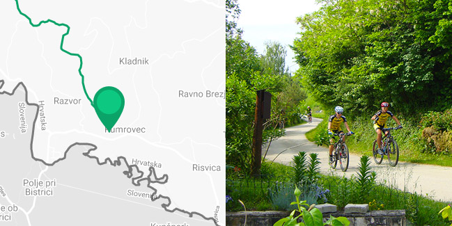 Kumrovec and Desinić - Cycling Route 1